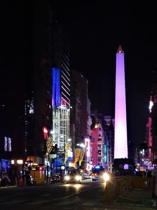 Apartmán Torre Obelisco Buenos Aires Exteriér fotografie